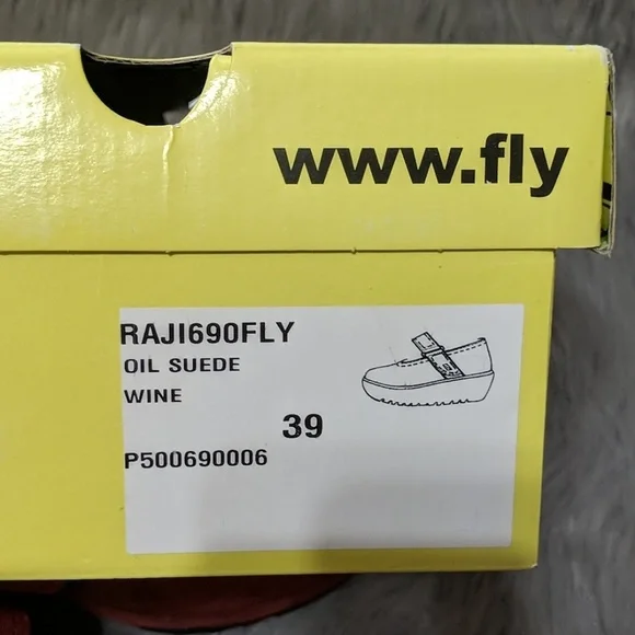 Fly London Suede Mary Jane Wedges (W39) - Picture 6 of 12